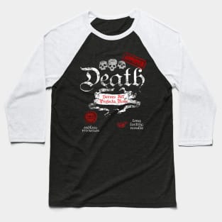 Death Serves All Baseball T-Shirt